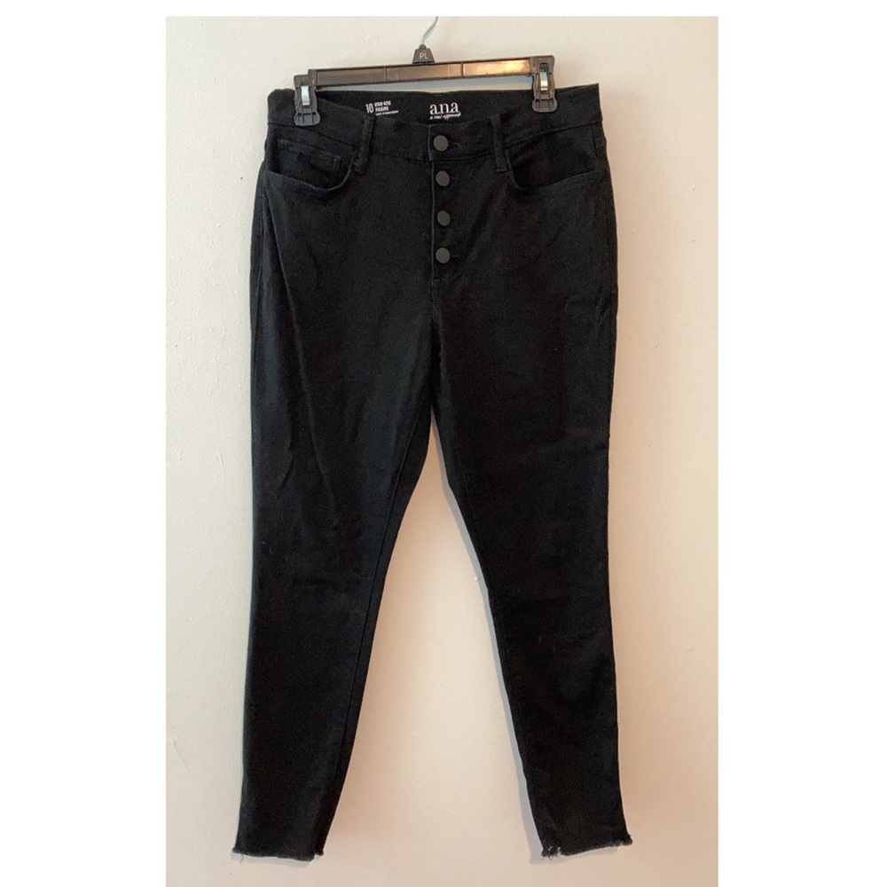 Black high waisted jegging